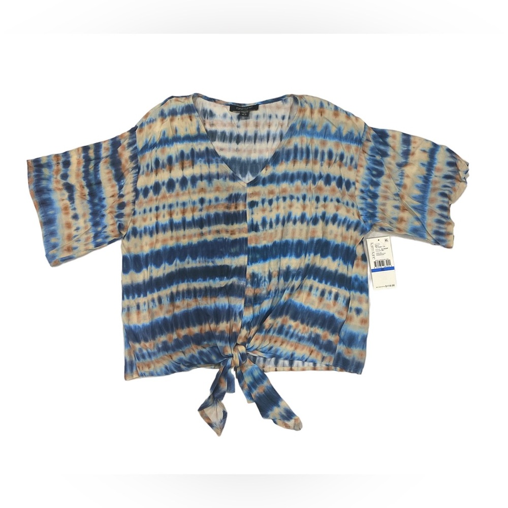 Karen Kane Tie Front Top